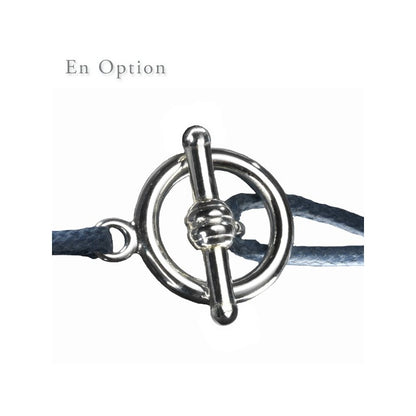Bracelet personnalisé - Petits Cœurs Argent