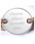 Personalized bracelet - Amazone Family Silver