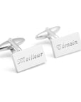 Personalized cufflinks - Leonard