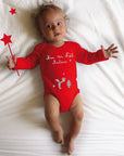 Personalized baby bodysuit - NOEL model