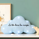 Veilleuse nuage paillettes personnalisée avec option musique