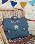 Personalized Kindergarten satchel - Cotton