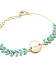 bracelet-personnalise-epis-turquoise