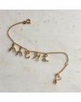 Personalized bracelet - Capital letter on chain