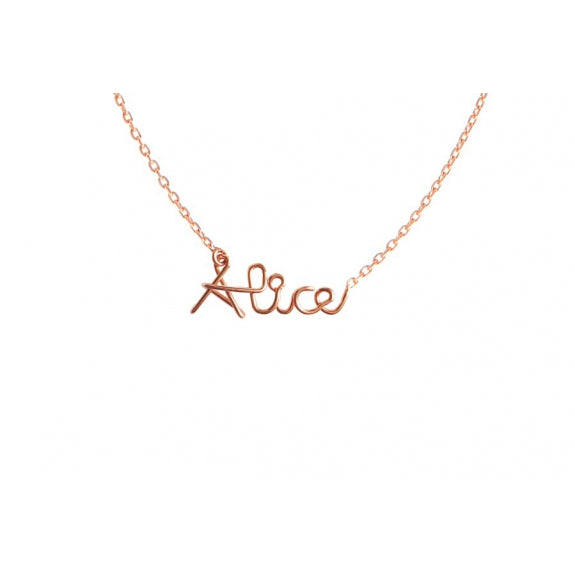 Collier personnalisé - Mot sur chaîne kids
