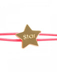 Personalized bracelet - Star cord