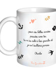 Mug personnalisé - Cadeau Maîtresse et Nounou