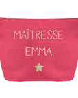 Personalized cotton pouch - Mistress Gift - Nanny