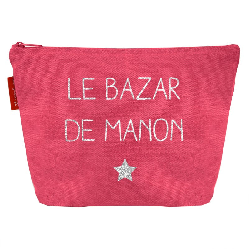 Pochette en coton personnalisée - Cadeau Maitresse - Nounou