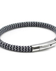 Men's steel bracelet - The traveler