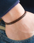 bracelet-cuir-homme-marron