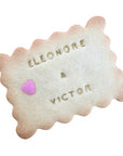 Personalized wedding cookie