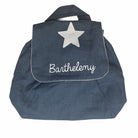 Sac à dos bébé déjà personnalisé Barthelemy bleu