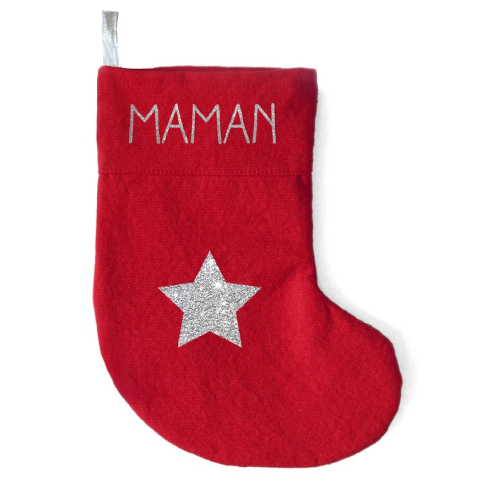 Chaussette Cadeau de Noel personnalisée