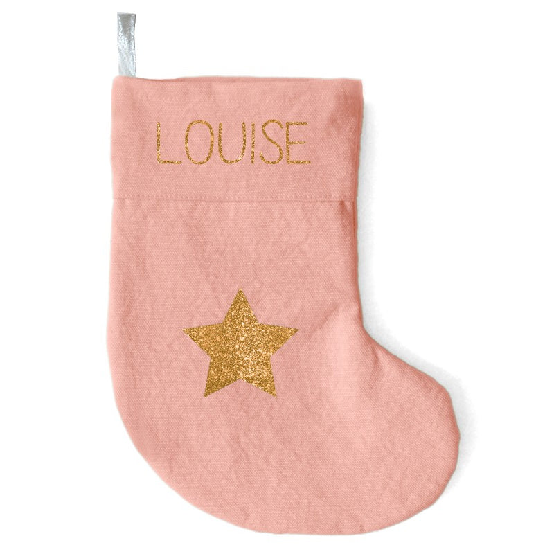 Chaussette de Noël + porte bonheur