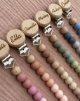 Personalized pacifier clip - Personalized clip