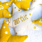 Etoile de Noël personnalisée - Personnalisation phosphorescente, argentée ou dorée à paillettes