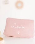 Personalized linen pencil case - First name or text