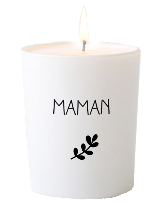 Bougie de Provence parfumée personnalisée - Cadeau fête des mères