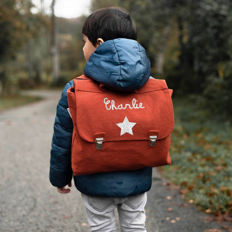 Personalized Kindergarten satchel - Cotton