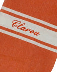 CUSTOMIZABLE FLAT FOUTA - ORANGE