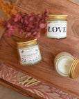 Personalized scented candle