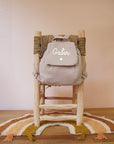 Personalized baby backpack - Cotton gauze model