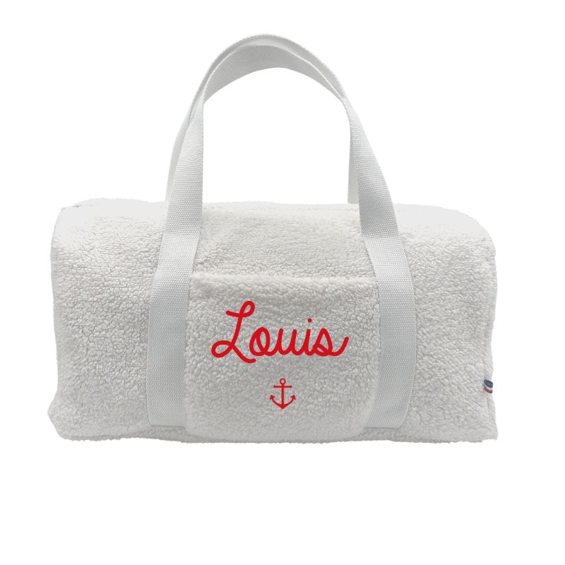 Sac de week-end personnalisé - Modèle moumoute - Cadeau maîtresse