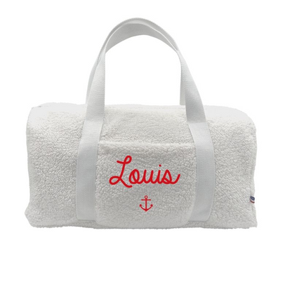 Sac de week-end personnalisé - Modèle moumoute - Cadeau maîtresse