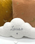 Personalized moumoute cloud night light with music option