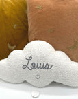 Personalized moumoute cloud night light with music option