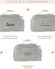 Personalized moumoute changing bag