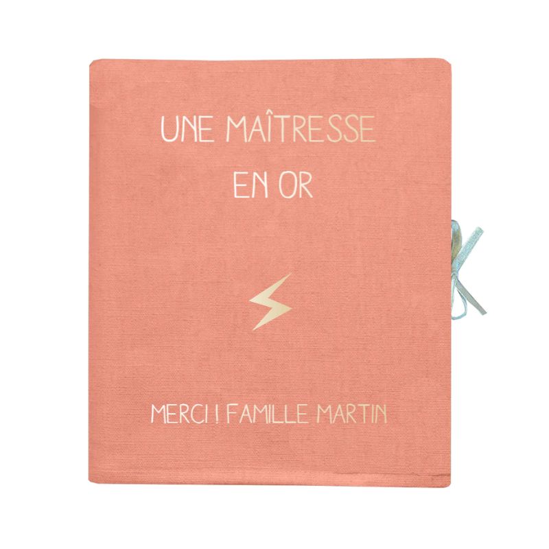 Album photo personnalisé - Cadeau maîtresse