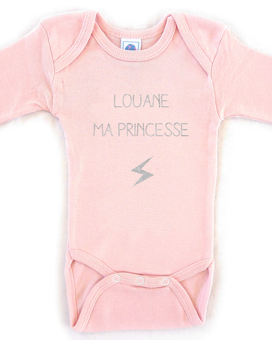 Body bébé personnalisé