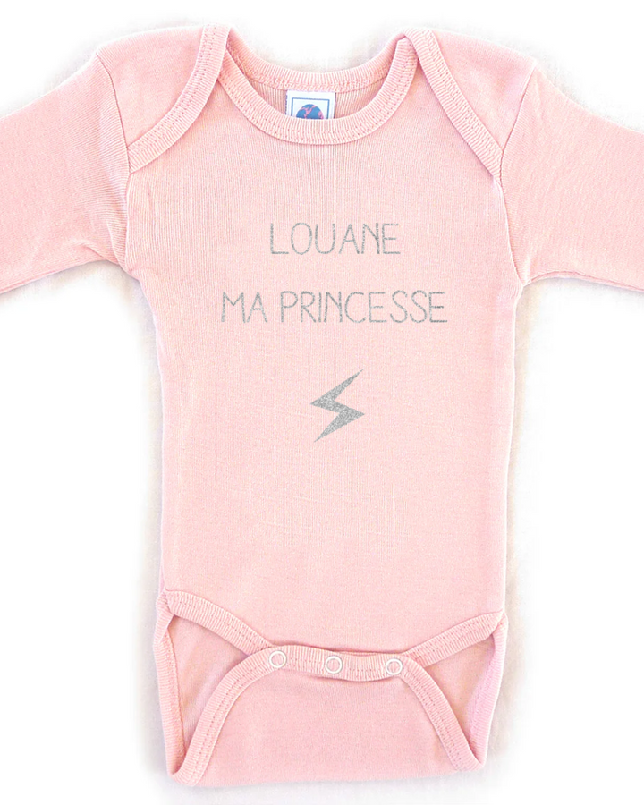Body bébé personnalisé