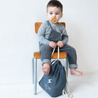 Sac à dos bébé personnalisé - 100% Coton